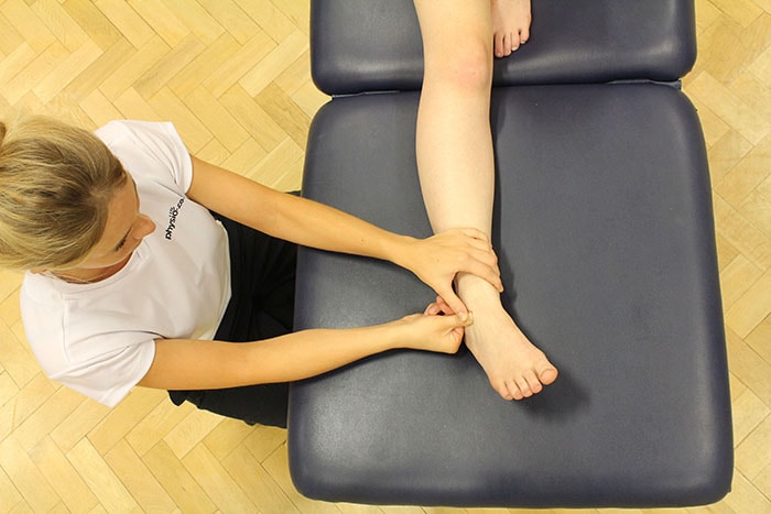 Foot massage to help increase healing in Manchester clinic