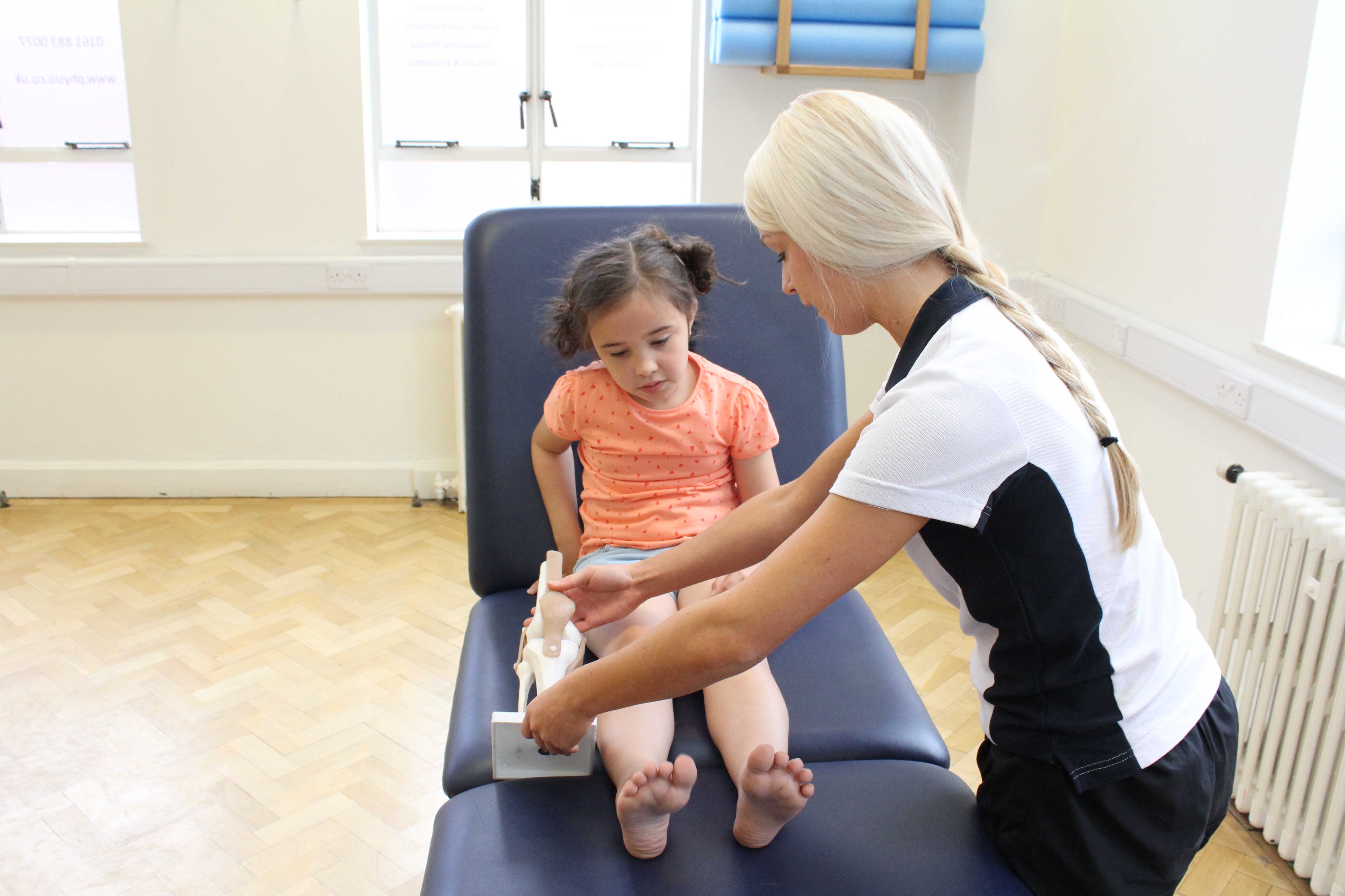 Our physiotherapists can help explain why your child may be experiencing specific symptoms.