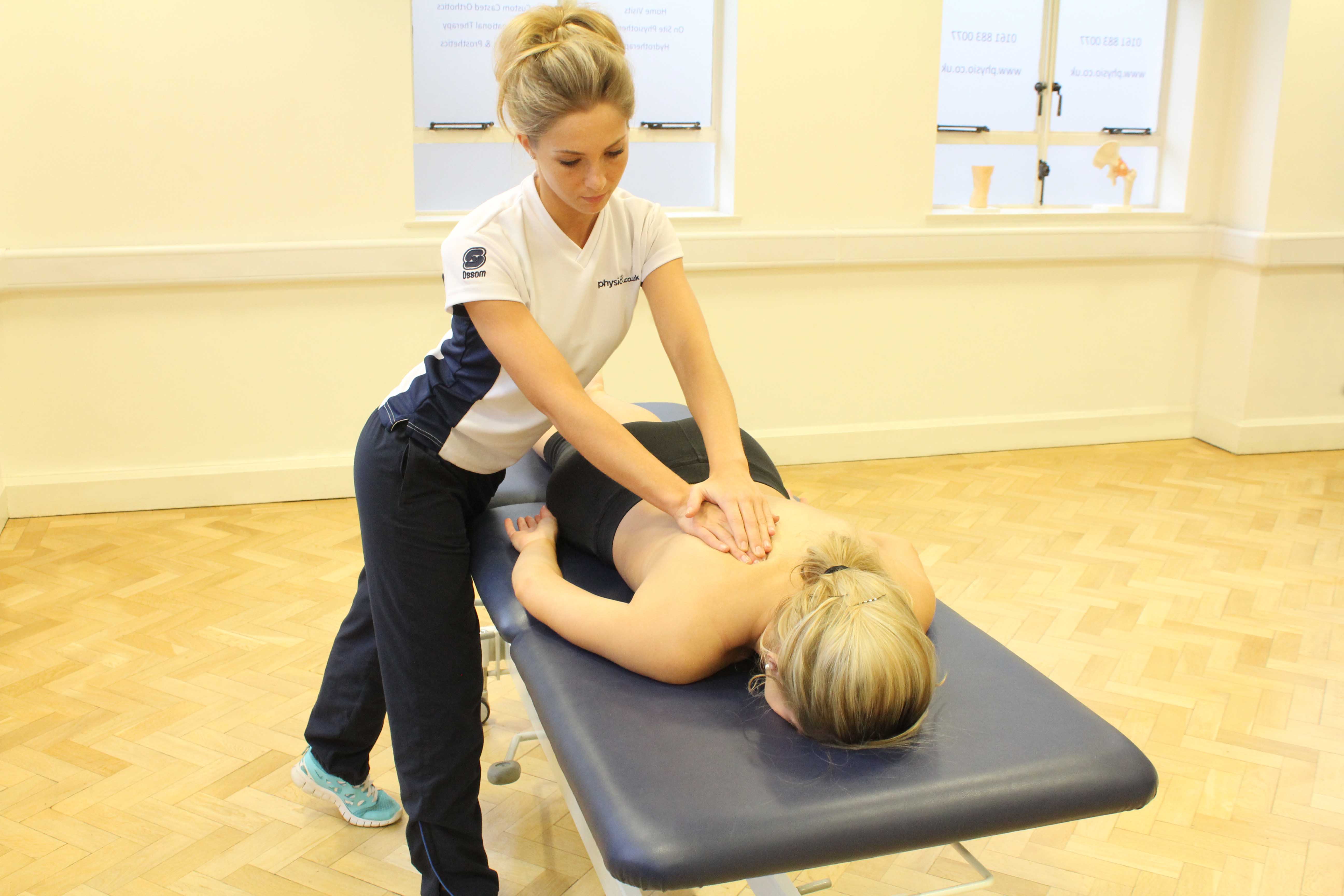 Myofacial release is an effective treatment for the management of long term back problems.